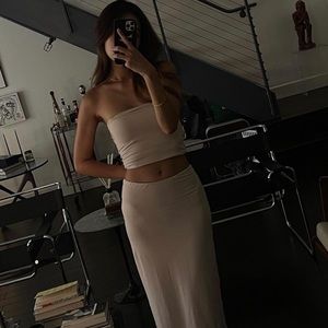 TROIS the Label Kendall Set in Bone